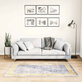 Vidaxl rug washable anti-slip 80x150 cm gray