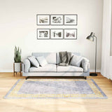 Vidaxl rug washable anti-slip 120x180 cm gray
