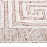 Vidaxl rug washable anti-slip 80x150 cm beige