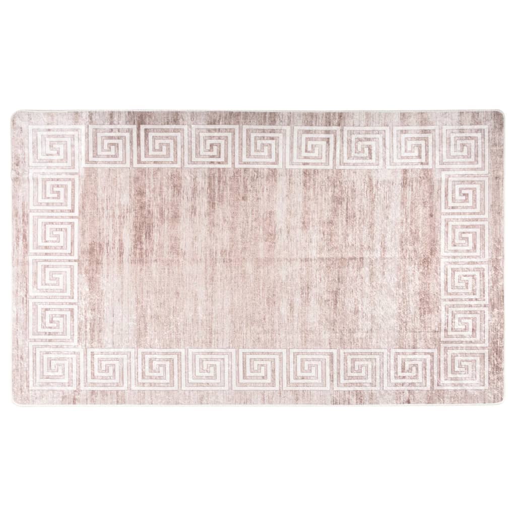 VIDAXL RUG PARBIALUBA ANTI-SLIP 120X180 cm Beige