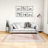 VIDAXL RUG PARBIALUBA ANTI-SLIP 120X180 cm Beige