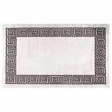 Vidaxl koberec omývatelný anti-skluz 120x180 cm Light Beige