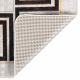 Vidaxl koberec omývatelný anti-skluz 120x180 cm Light Beige