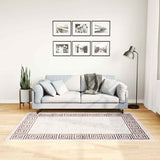 Vidaxl koberec omývatelný anti-skluz 120x180 cm Light Beige