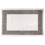 Tappeto vidaxl lavabile antiscivolo 160x230 cm beige leggero