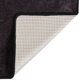 Vidaxl RUG LAVABLE ANTI-SLIP 120x180 cm de color antracita