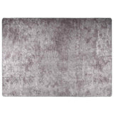 Vidaxl rug washable anti-slip 120x180 cm gray