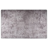 Vidaxl tæppe vaskbart anti-slip 160x230 cm grå