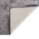 Vidaxl tæppe vaskbart anti-slip 160x230 cm grå