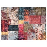 Vidaxl Dywanika do mycia Patchwork Anti-Slip Patchwork 120x180 cm wielobarwnie