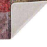Vidaxl tæppe vaskbart anti-slip patchwork 160x230 cm flerfarvet