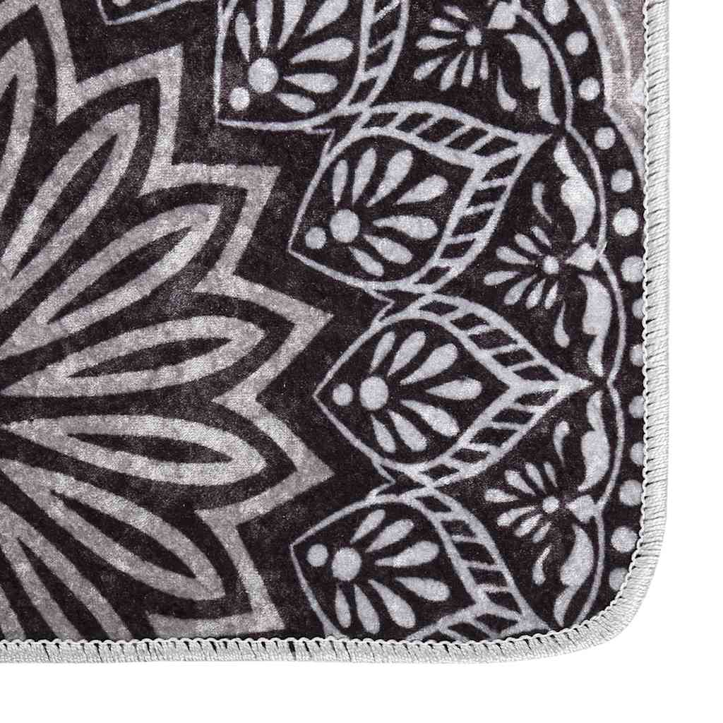 Vidaxl Washable Non-Slip Rug 80x150 cm Multicoloured