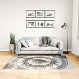 Vidaxl Rug Washable Anti-Slip 120x180 cm Multi-Colored