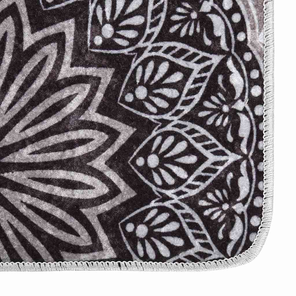 Vidaxl Washable Non-Slip Rug 160x230 cm Multicoloured