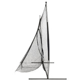 BIDAXL BASEBAL SoftballNet 241x106.5x216 cm metall