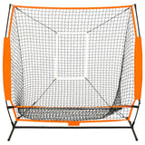 Vidaxl Baseball Training Network 174x76x158.5 cm Black