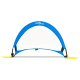 Vidaxl 2 ST Gols de futebol infantil com bolsa de armazenamento 75,5x46x48 cm