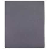 Vidaxl Fitted Sheet Jersey 180x200 cm Cotton Anthracite -colored