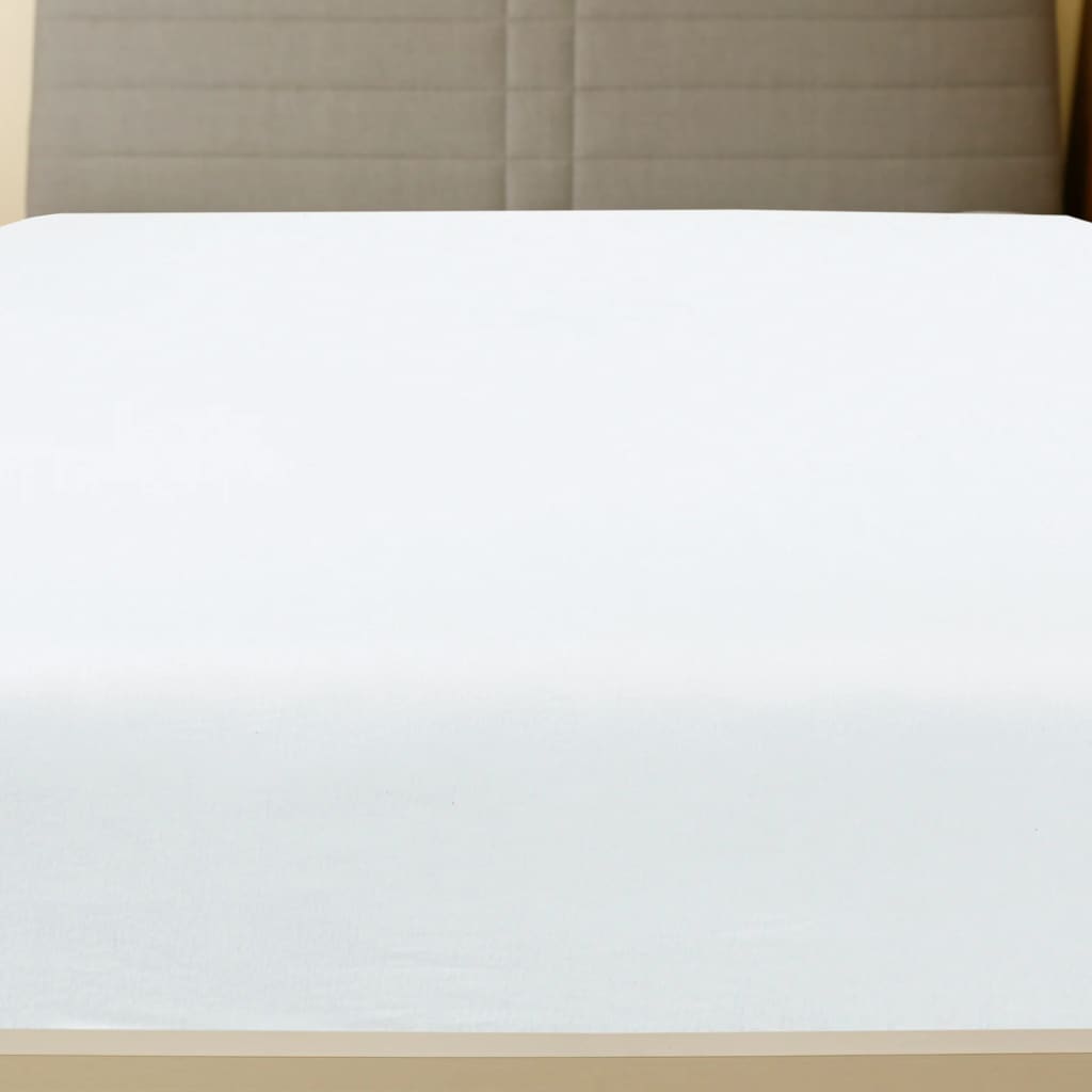 Vidaxl Maillot de feuille maximale 100x200 cm Coton blanc