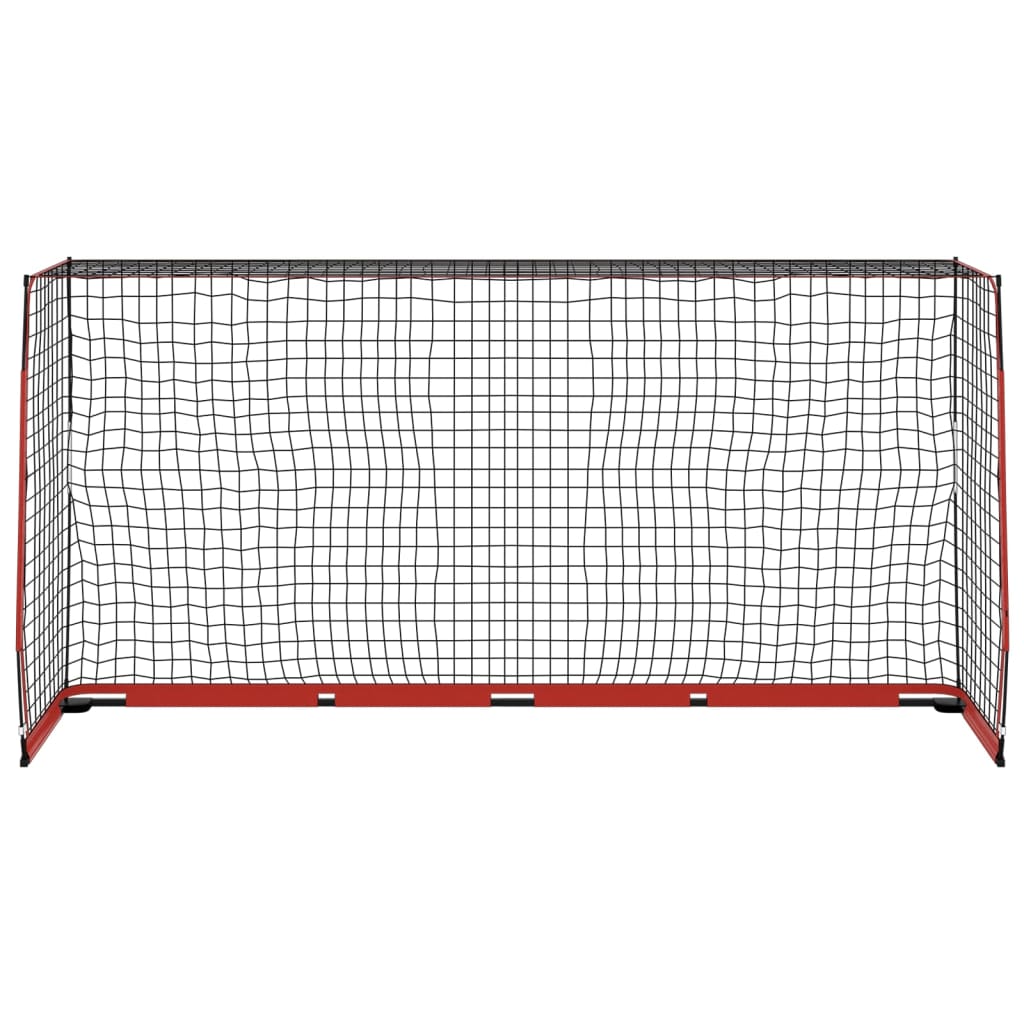 Vidaxl nogometni cilj 366.5x91x183 cm jeklo