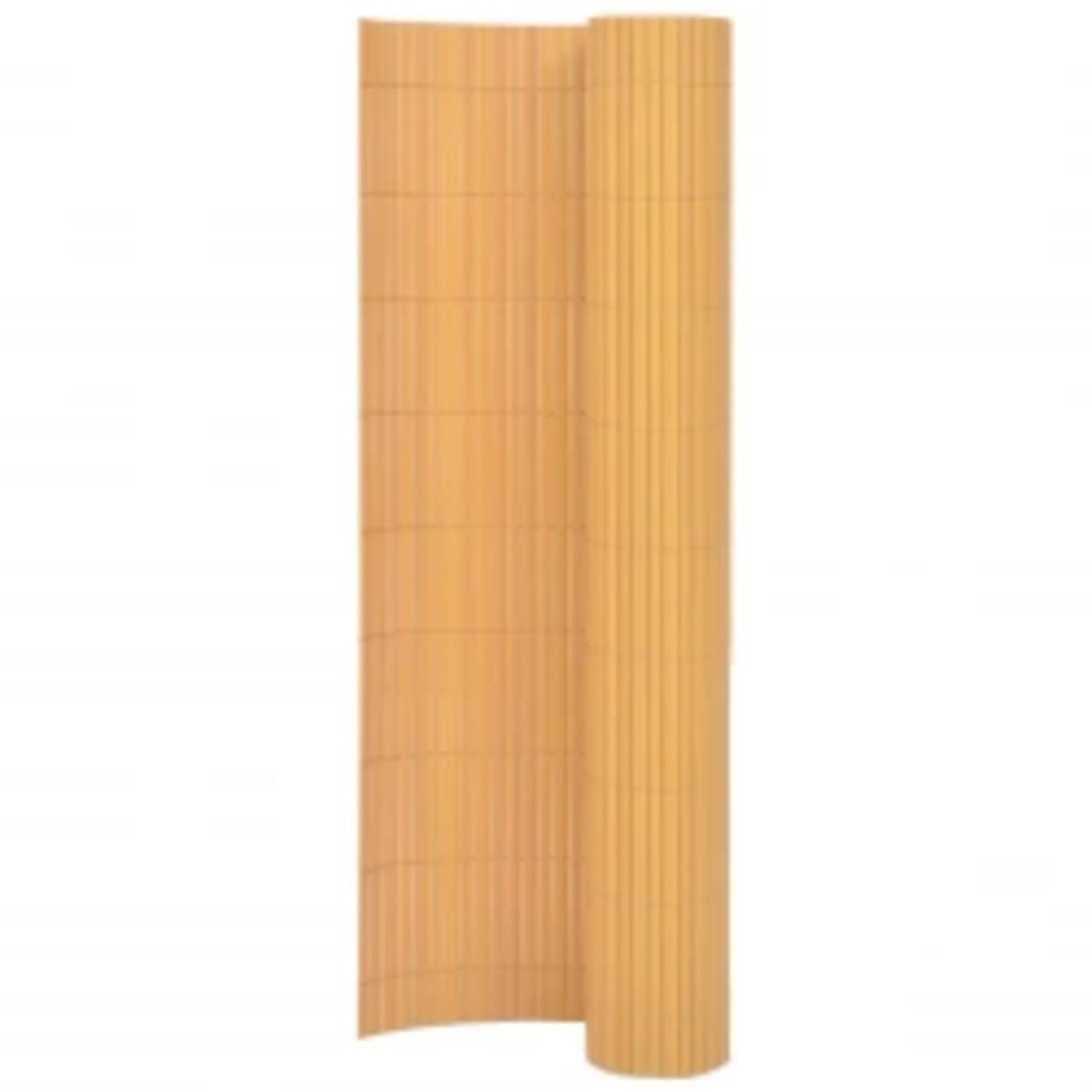 Vidaxl Gaart fencing Duebel - 90x400 cm giel