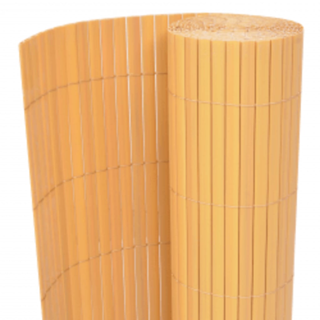Vidaxl Gaart fencing Duebel - 90x400 cm giel