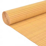 Vidaxl Gaart fencing Duebel - 90x400 cm giel