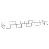 Psasta vidaxl psa 27 m² jeklena črna