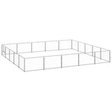 Psaste vidaxl psa 25 m² jekleno srebrno obarvano
