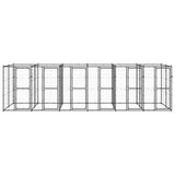 VidaXL Dog Kennel 14.52 m² Steel