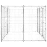 Caseta para perros VidaXL 7,26 m² acero galvanizado
