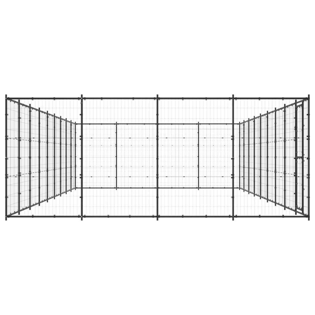 Vidaxl Dog Kennel 43,56 m²
