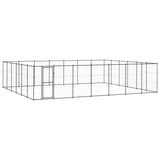 Vidaxl -Hundezwinger 50,82 m² Stahl