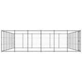 Vidaxl -Hundezwinger 50,82 m² Stahl