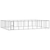VidaXL Dog Kennel 65.34 m² Steel