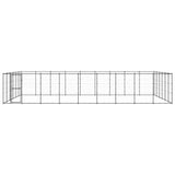 VidaXL Dog Kennel 65.34 m² Steel