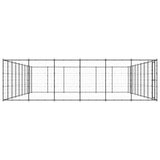 VidaXL Dog Kennel 65.34 m² Steel