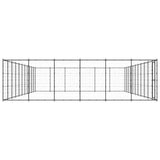 Psarna psa vidaxl 79,86 m² jeklo