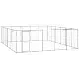 Psarna psa Vidaxl 36,3 m² pocinkano jeklo