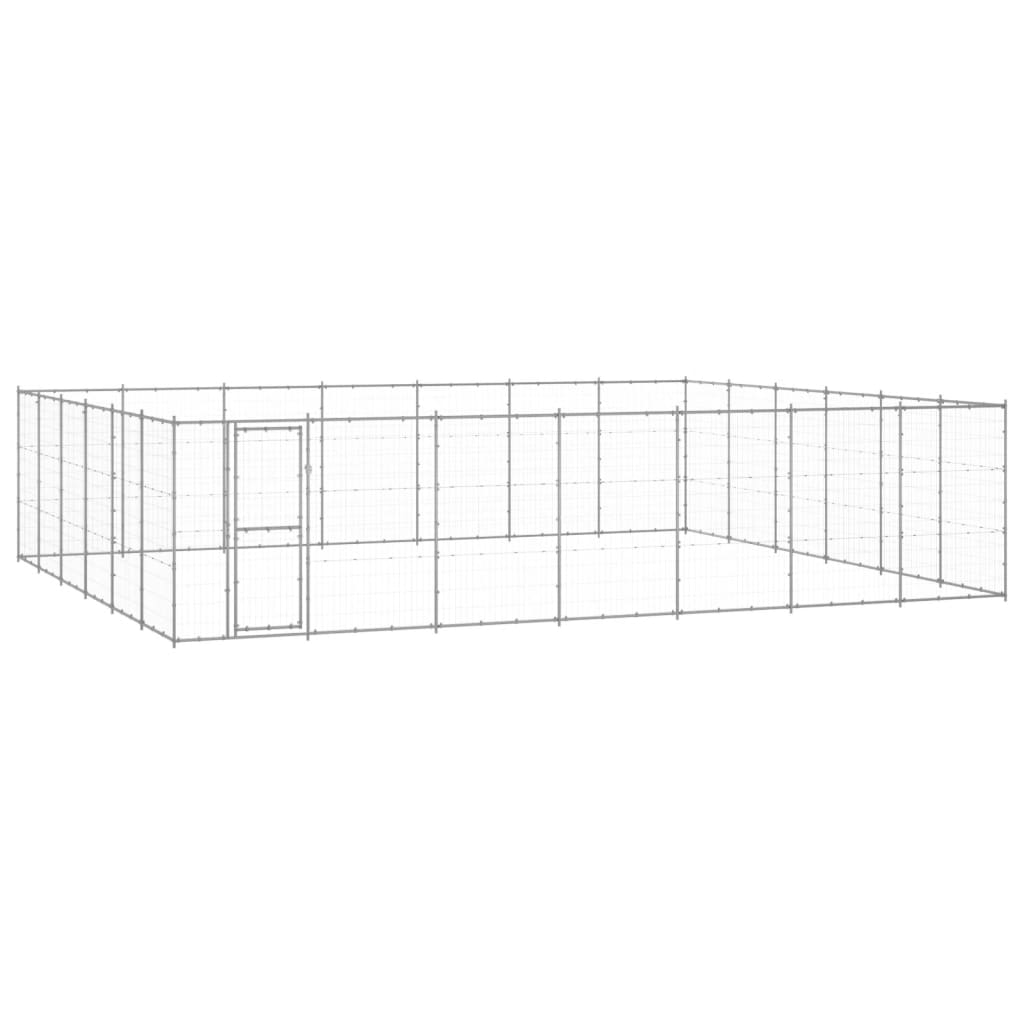 Buda dla psa VidaXL 50,82 m², stal ocynkowana