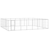 Buda dla psa VidaXL 50,82 m², stal ocynkowana