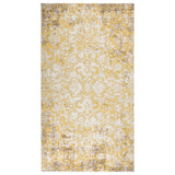 Vidaxl uden for tæppet fladt -vævet 115x170 cm gul