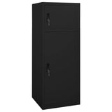 Vidaxl saddle rack 53x53x140 cm steel black