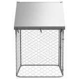 Vidaxl Dog Kennel for Outside with Roof 100x100x150 cm