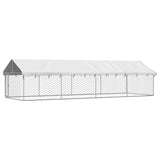 Vidaxl Hond Kennel fir dobausse mam Daach 600x200150 cm