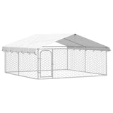 Vidaxl Dog Kennel con tetto 300x300x150 cm