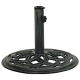 Vidaxl Parasol foot 44x44x31 cm Cast iron green