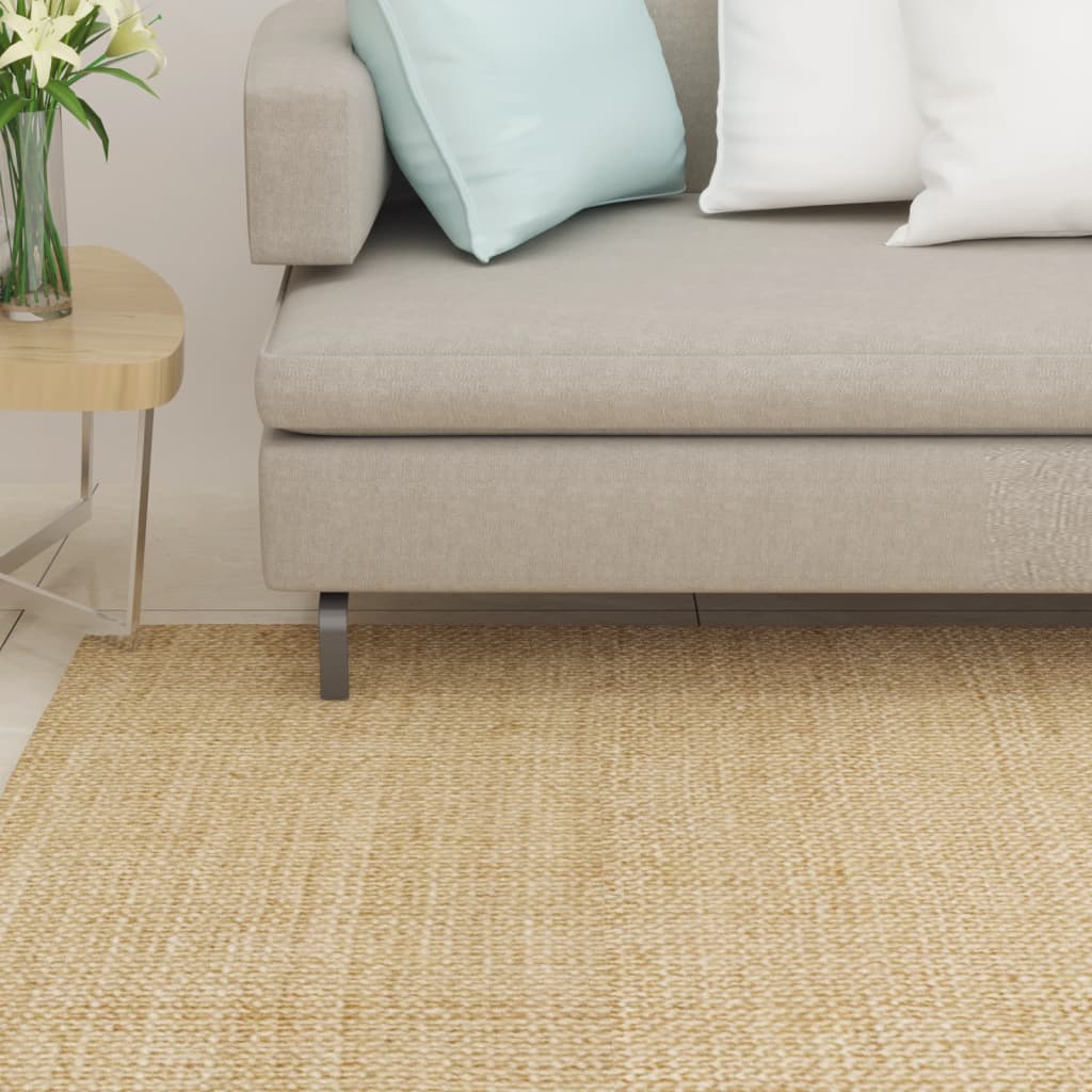 Vidaxl rug 66x200 cm natural sisal