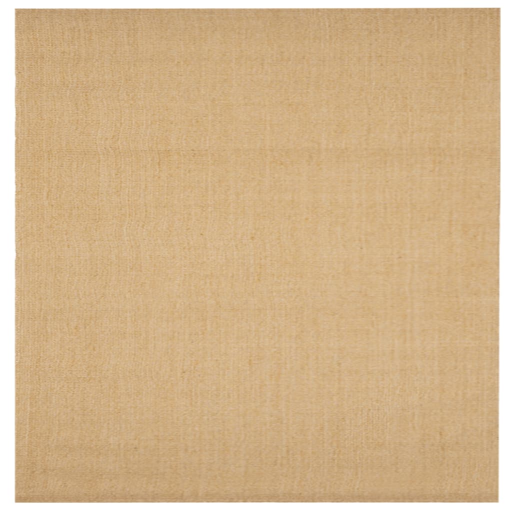 Vidaxl rug 100x100 cm Natural sisal