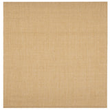 Vidaxl rug 100x100 cm Natural sisal